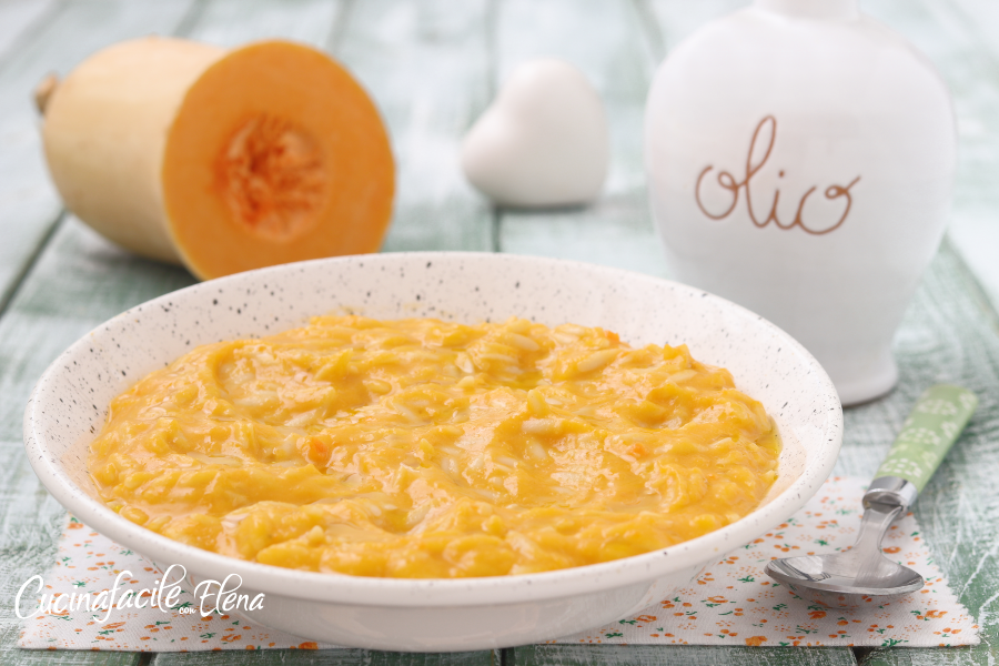 Pastina con la calabaza