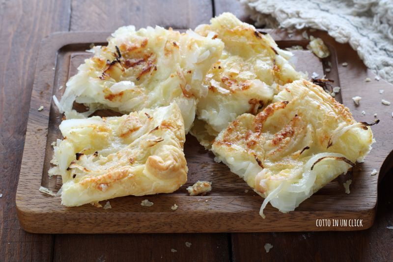 Hojaldre de cebollas