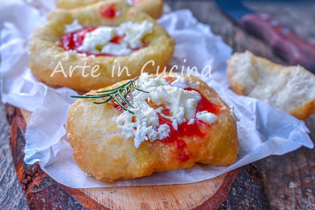 Pizzelle napolitanas fritas receta típica