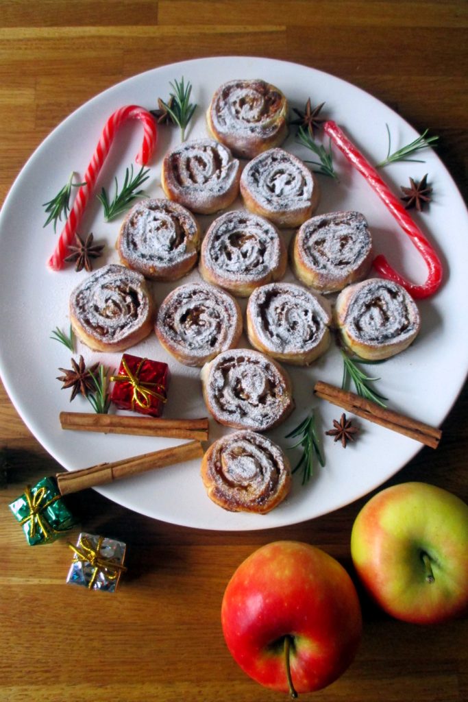 Rollitos de manzana y canela, Come sin Barriga