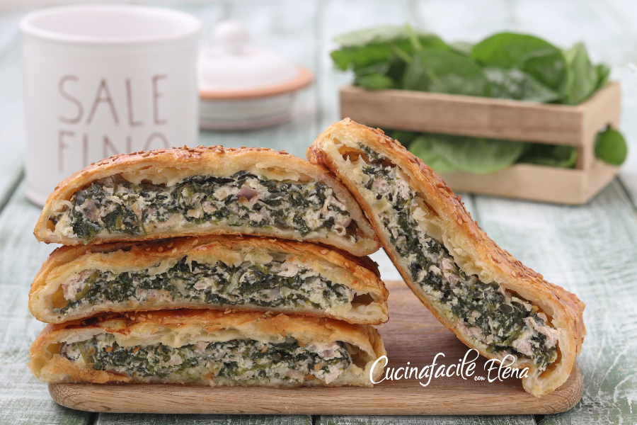 Rústico de ricotta y espinacas