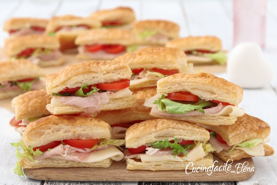 Sándwich de hojaldre