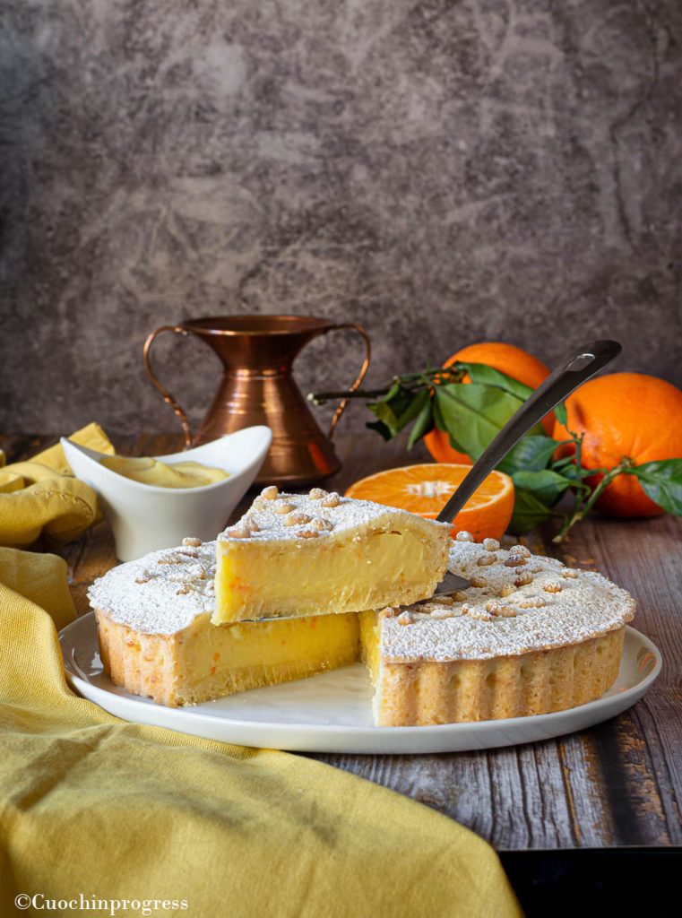 tarta de la abuela con naranja