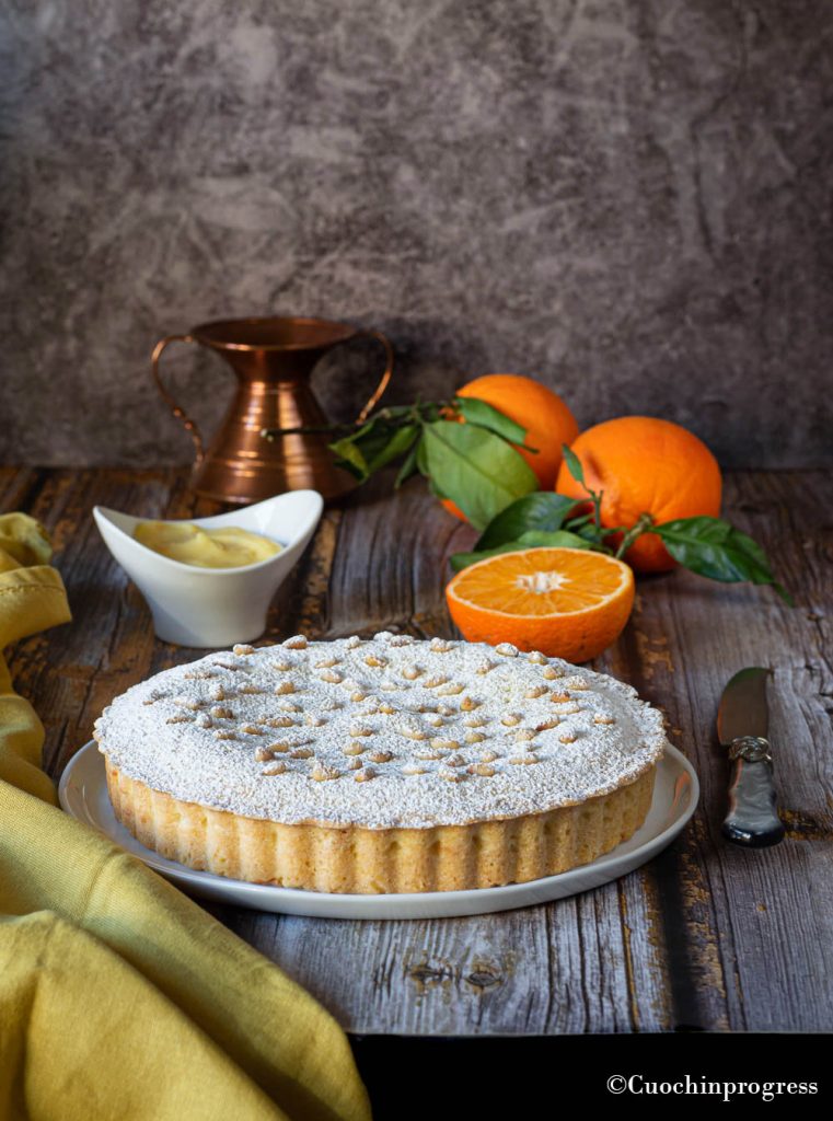 tarta de la abuela con naranja