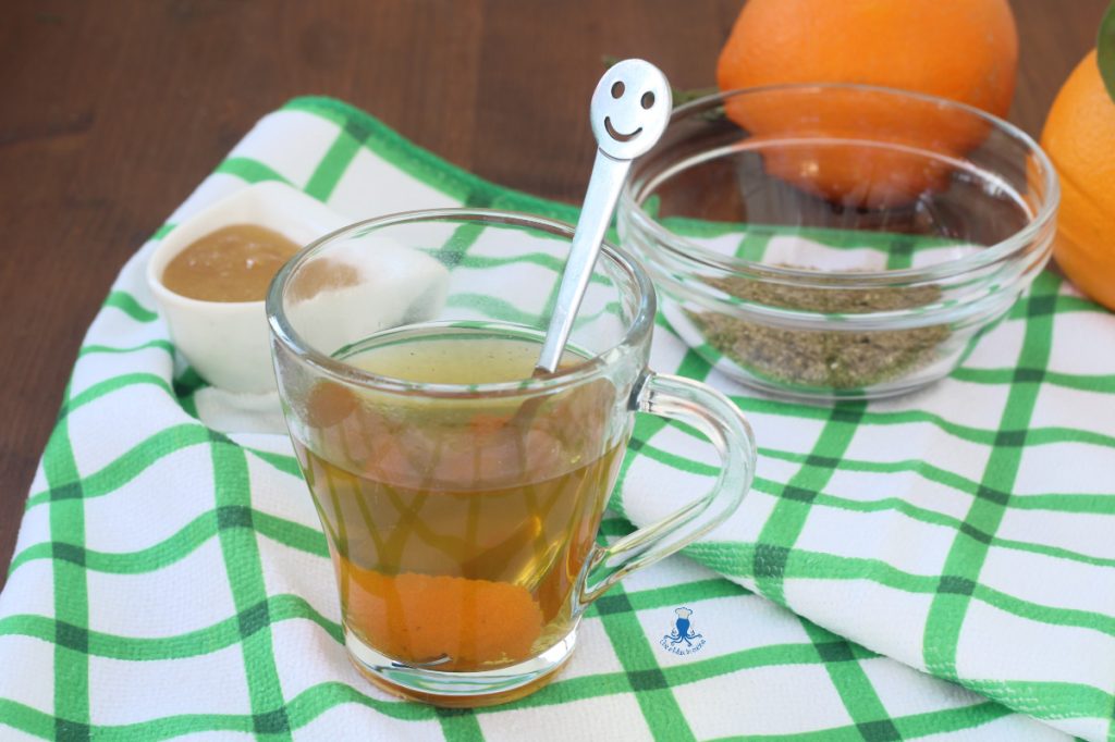 tisana camomila y cáscara de naranja1