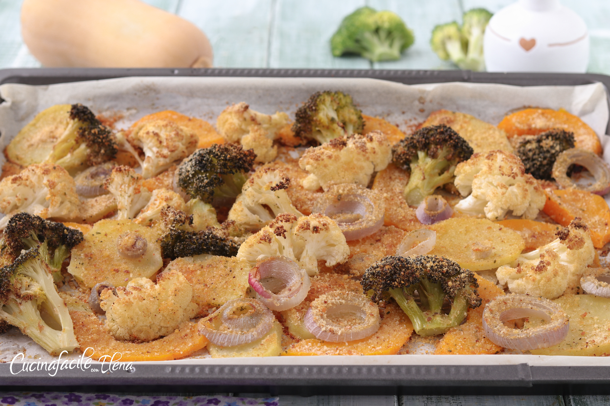 Verduras de otoño al horno