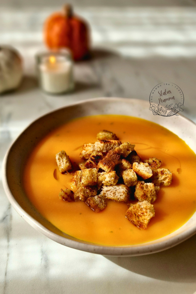 ¿No sabes qué cocinar con la Calabaza? ¡Prueba esta Crema cremosa!