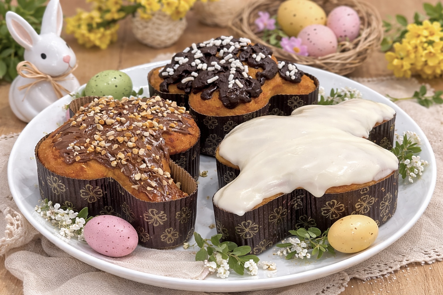 Colomba en Tres Versiones con una Masa Única – Receta Fácil de Pascua