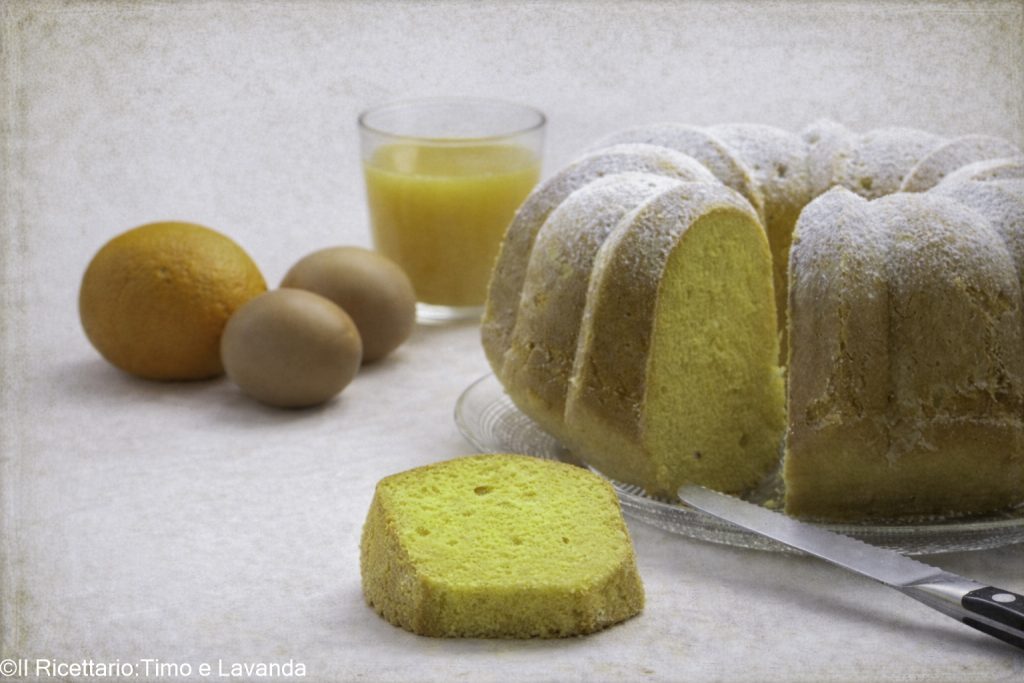 bizcocho de cítricos sin gluten