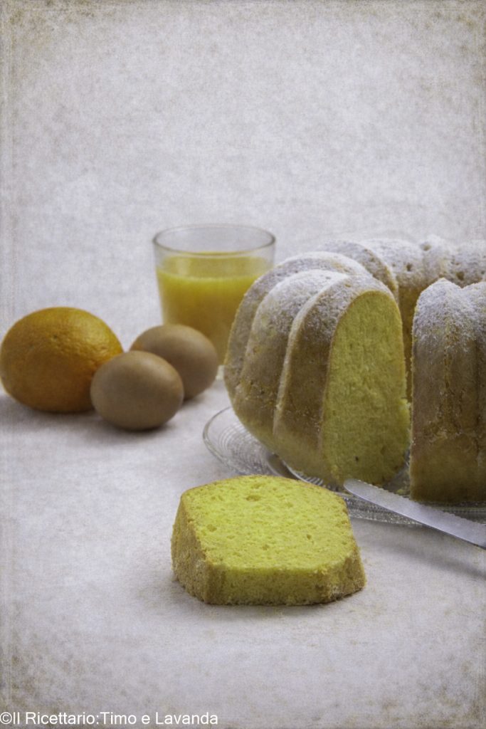 bizcocho de cítricos sin gluten