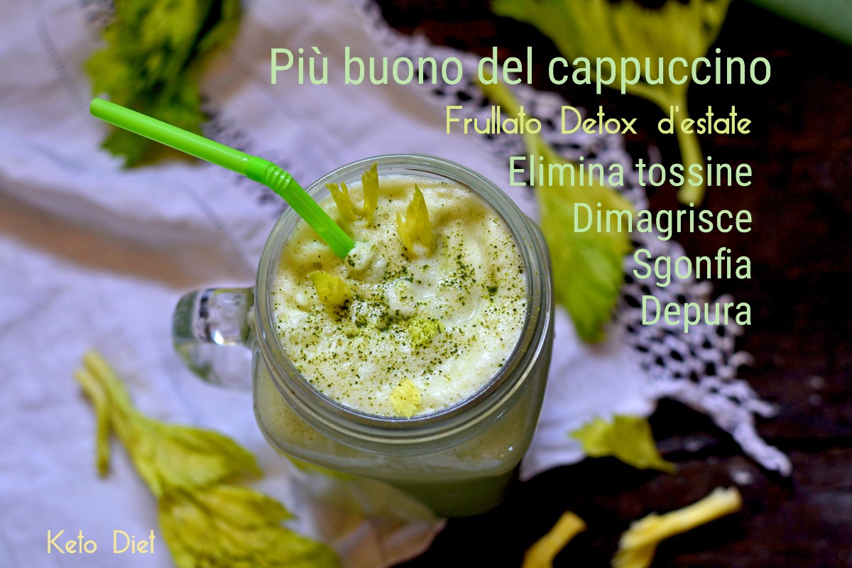 Batido Detox de verano: pierde peso y corta el hambre con apio y mucha salud
