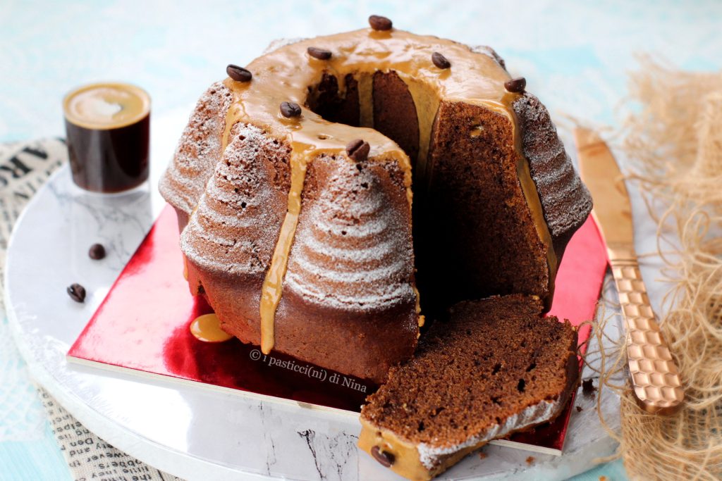 Bundt cake de café con glaseado de café i pasticcini di Nina