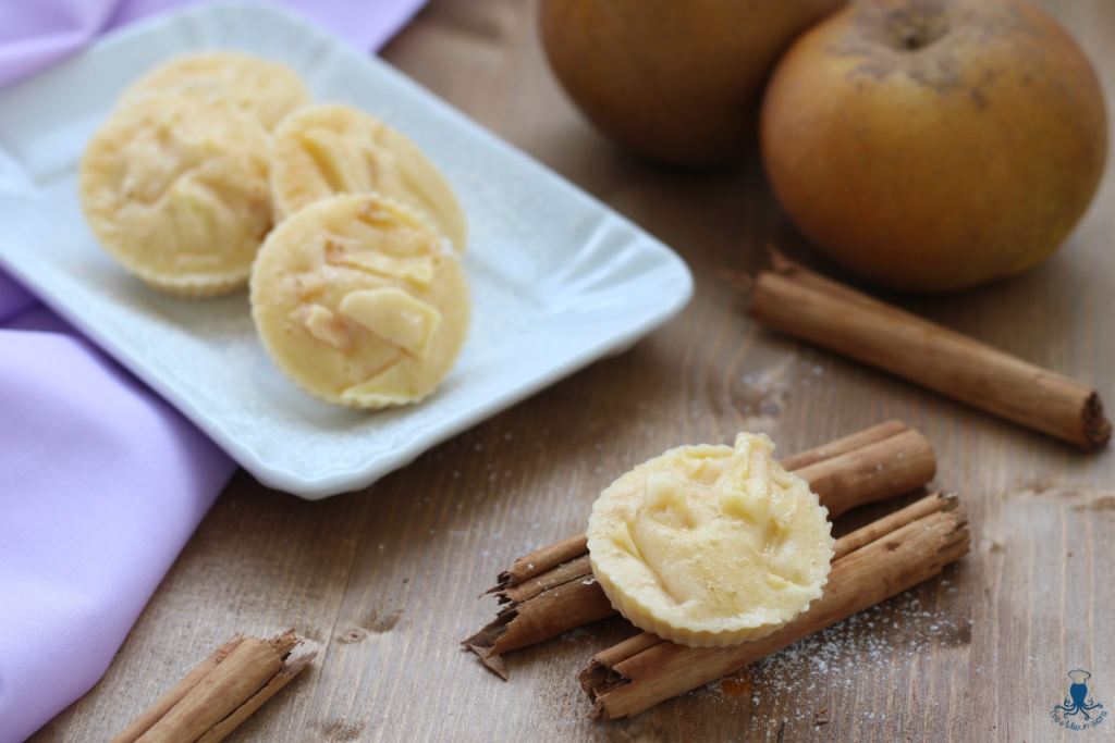 Buñuelos de manzana al horno