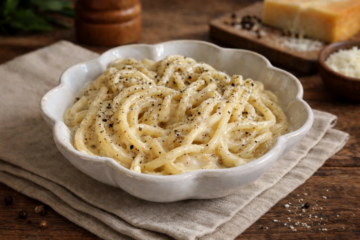 CACIO E PEPE: EL TRUCO PARA UNA CREMA DE ENSUEÑO