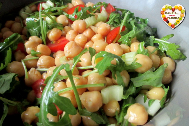 Ensalada de garbanzos ligera, Come sin Barriga