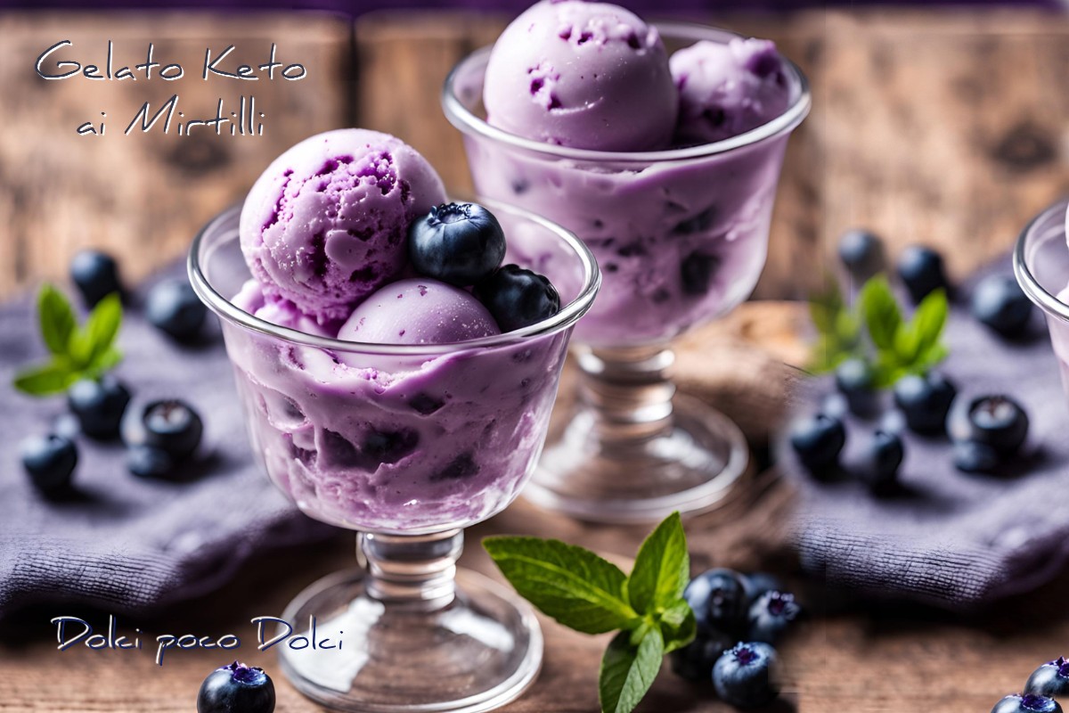 El secreto para un helado de arándanos sin azúcar perfecto