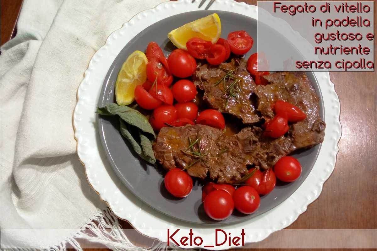 Hígado de ternera en sartén, sabroso y nutritivo, sin cebolla: keto