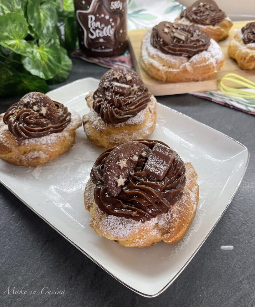 zeppole de chocolate