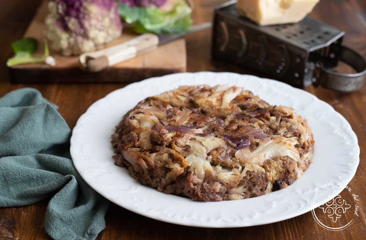 Coliflores ahogados receta catanesa