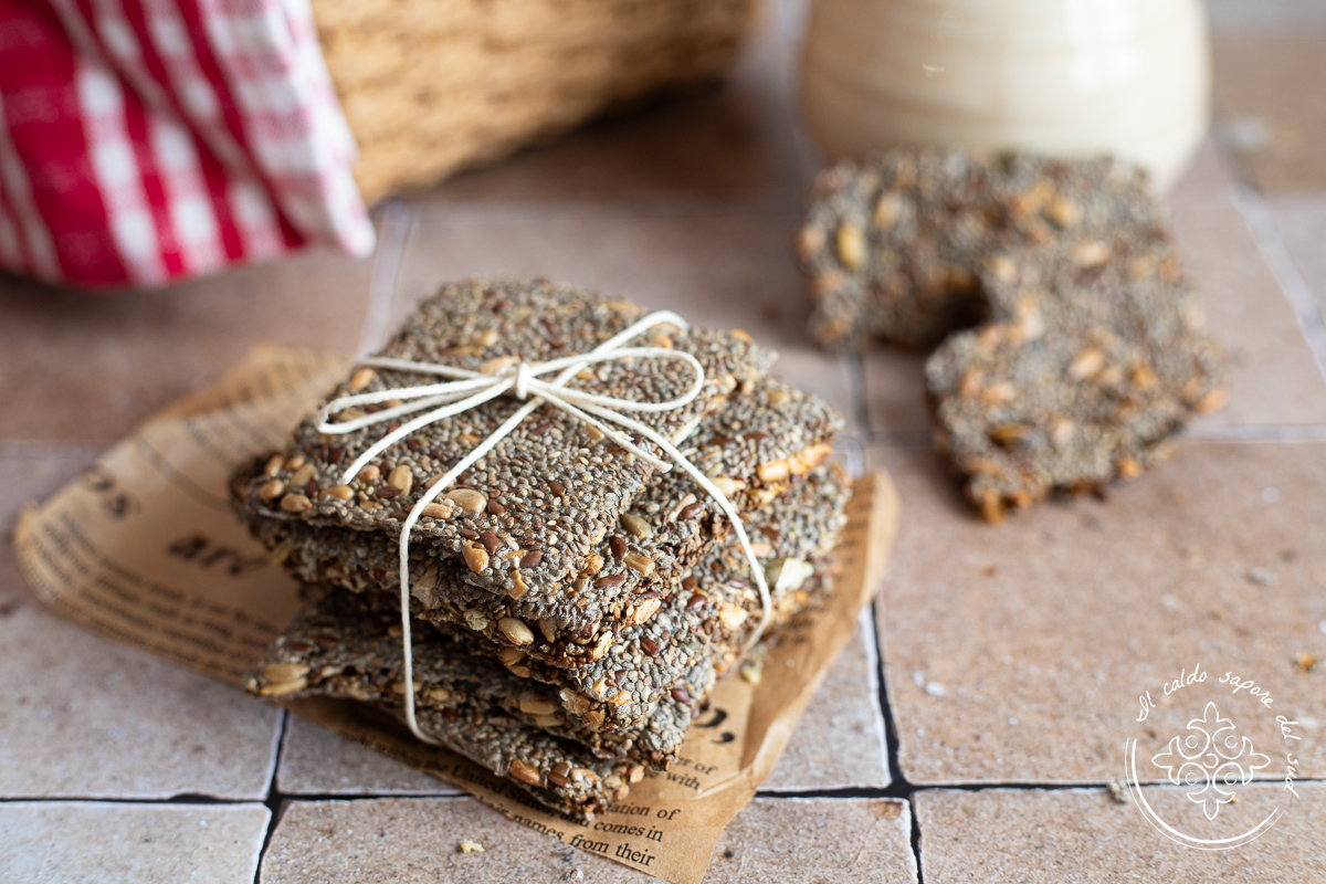 Crackers de semillas mixtas