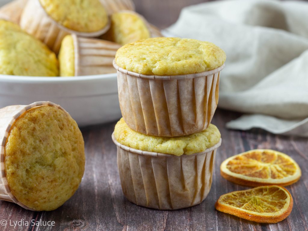 Muffins de naranja y yogur