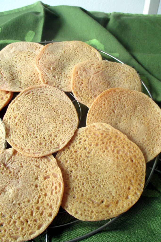 Pancakes de lentejas, Mangia senza Pancia
