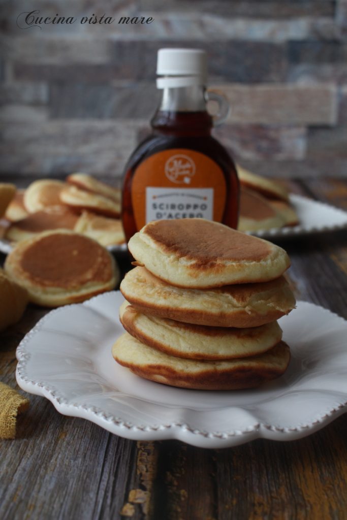 Pancakes muy esponjosos Cocina vista mar