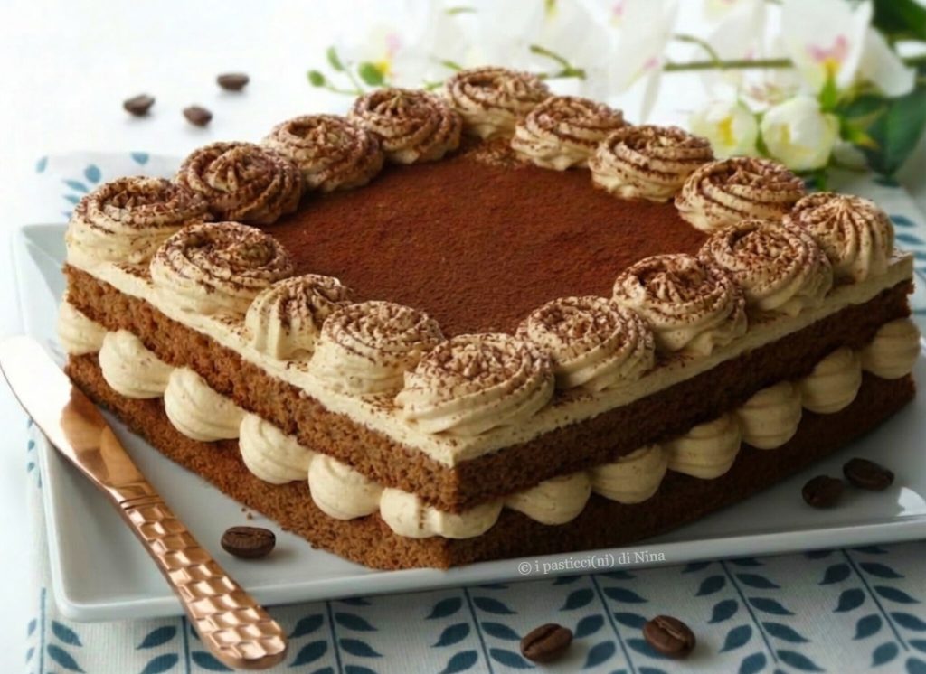 tarta tiramisú de cacao con crema de mascarpone receta fácil i pasticcini di Nina