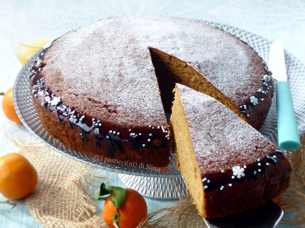 Tarta con zumo de clementinas postres genuinos caseros con fruta de temporada receta i pasticcini di Nina