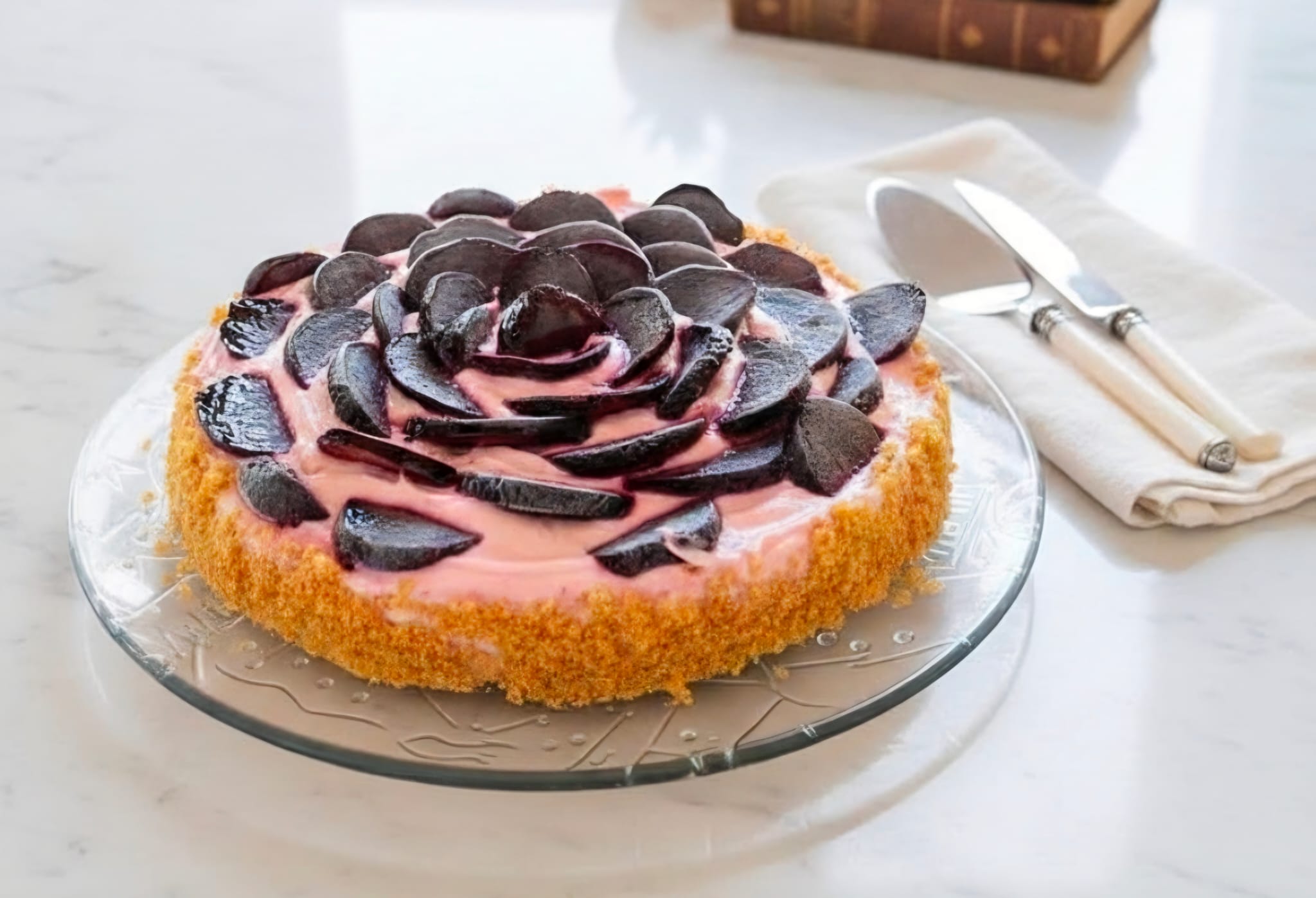 La tarta Rossella con yogur griego