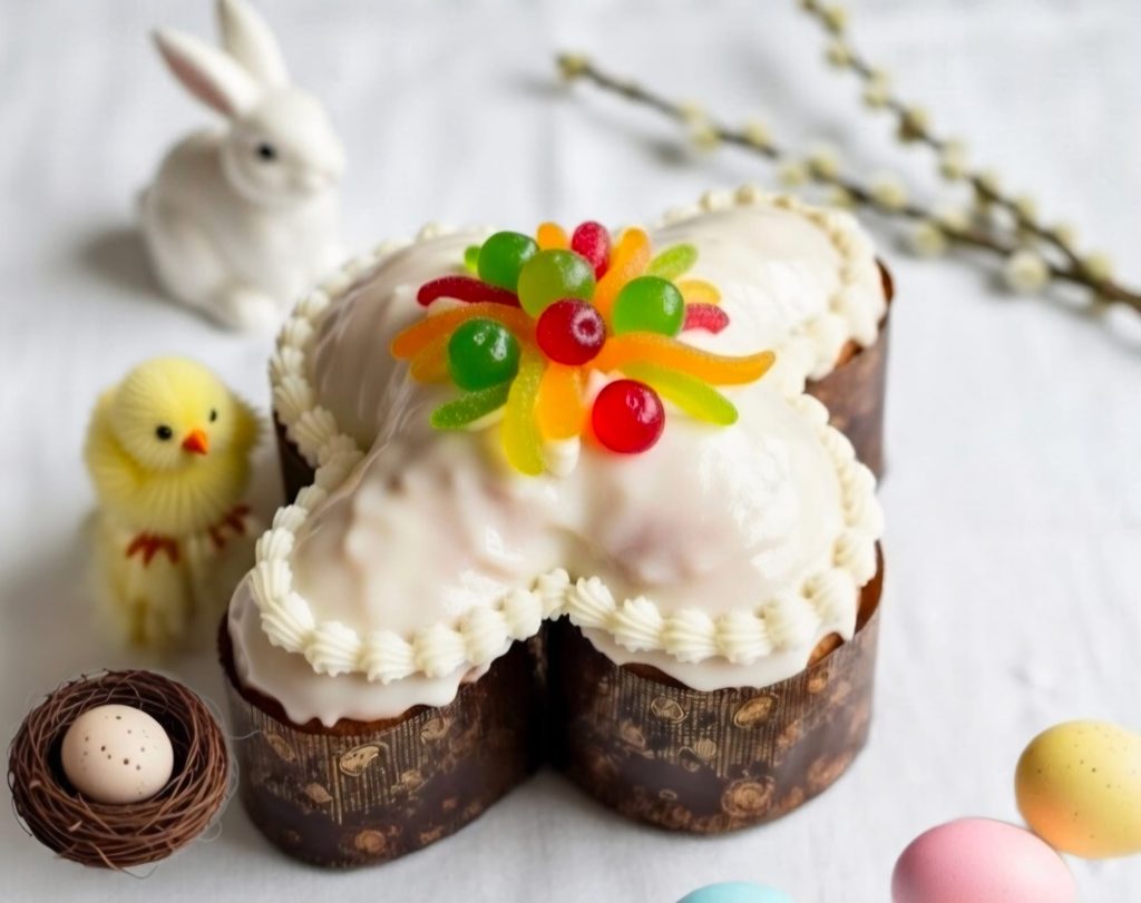 Colomba a la cassata siciliana