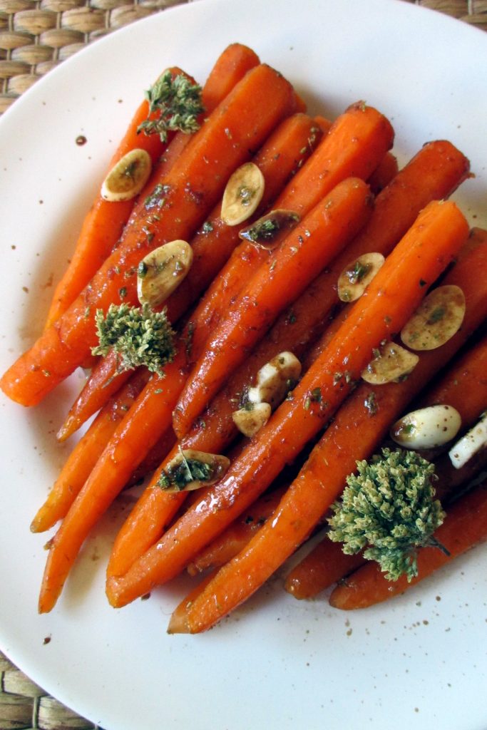 Zanahorias balsámico y orégano, Mangia senza Pancia