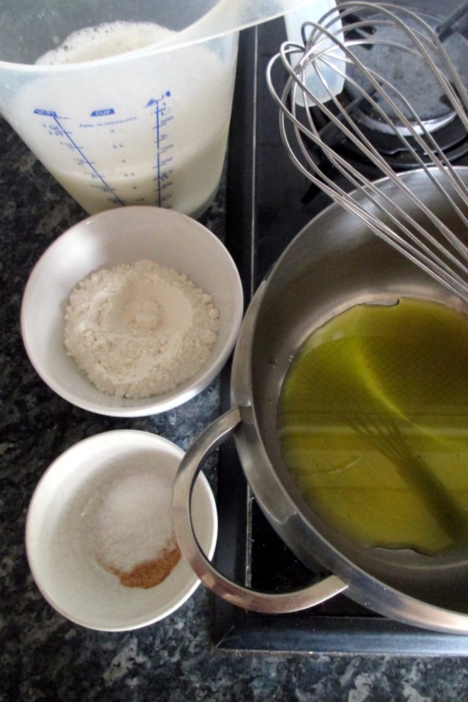 Bechamel vegana ligera, Mangia senza Pancia