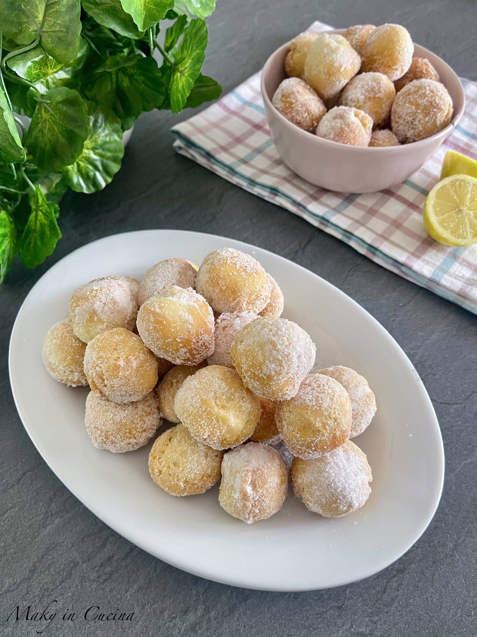 Buñuelos de Limoncello