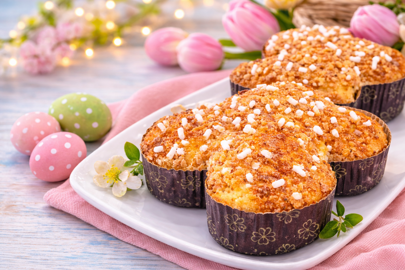 Colombinas de Pascua Esponjosas – Receta Fácil con Una Sola Masa