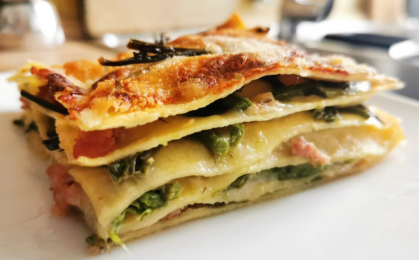 LASAÑA CON ESPÁRRAGOS