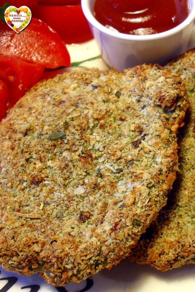 Filetes empanados de pollo y espinacas light, Come sin Barriga