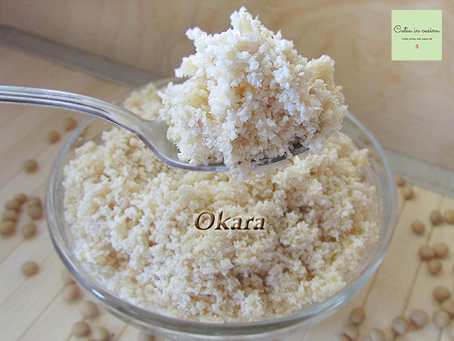 okara de soja