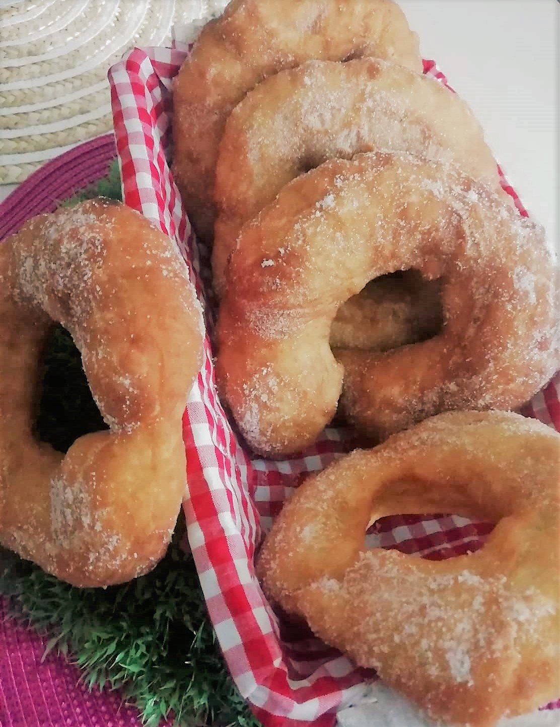 ROSQUILLAS del parque de atracciones esponjosas y rápidas