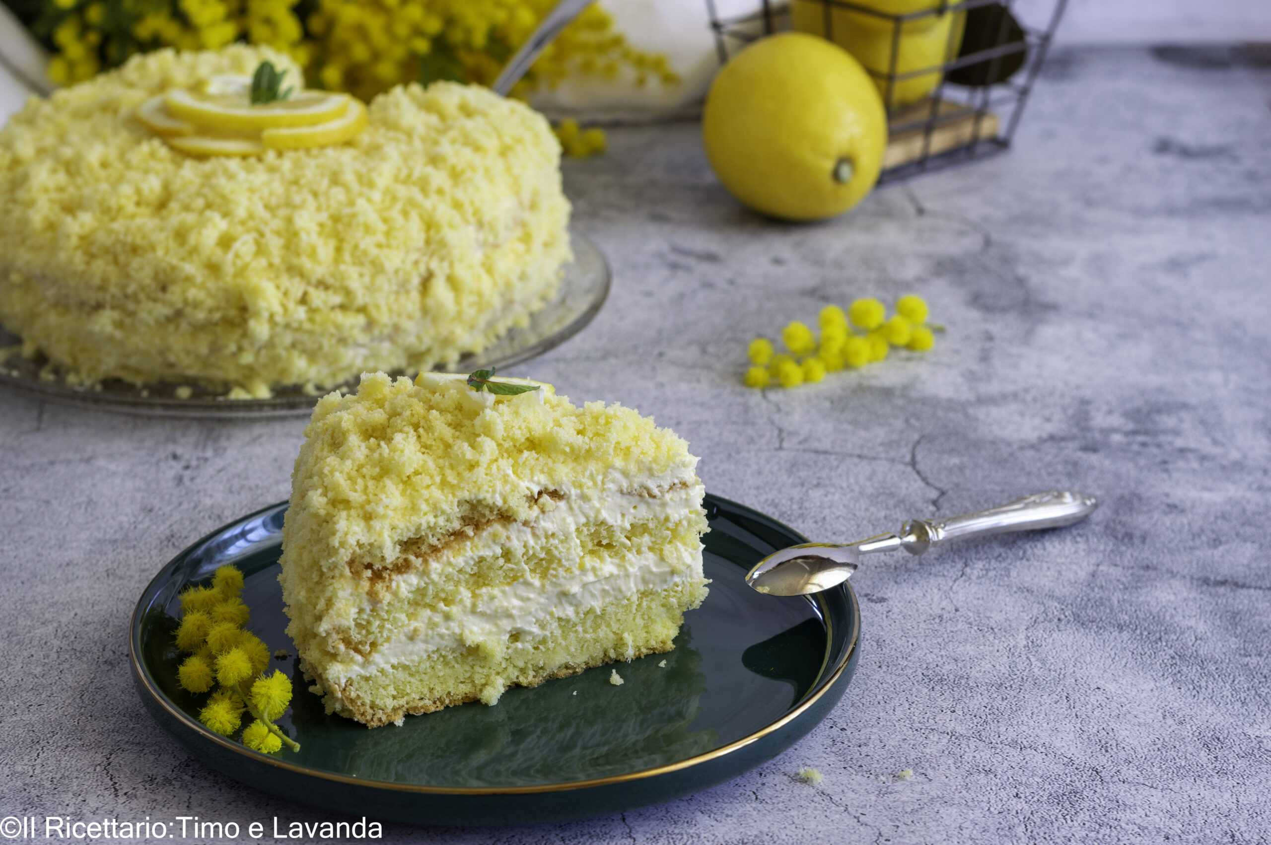 Tarta mimosa de limón sin gluten y sin lactosa – Receta completa, esponjosa y perfecta para cualquier ocasión
