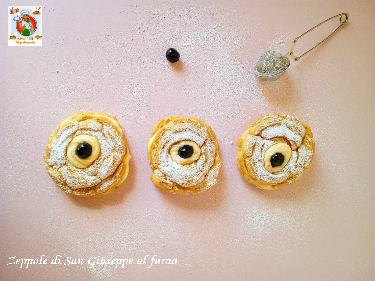 Zeppole de San José al horno