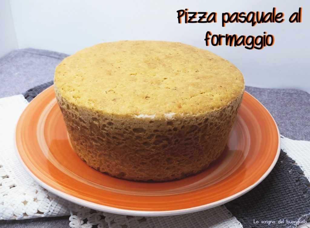Pizza de Pascua con queso
