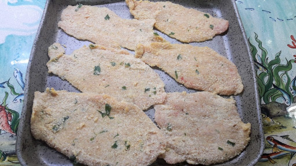 Chuletas de lomo a la pizzaiola al horno o en freidora de aire.