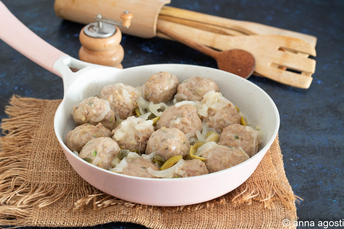 Albóndigas agridulces a la siciliana