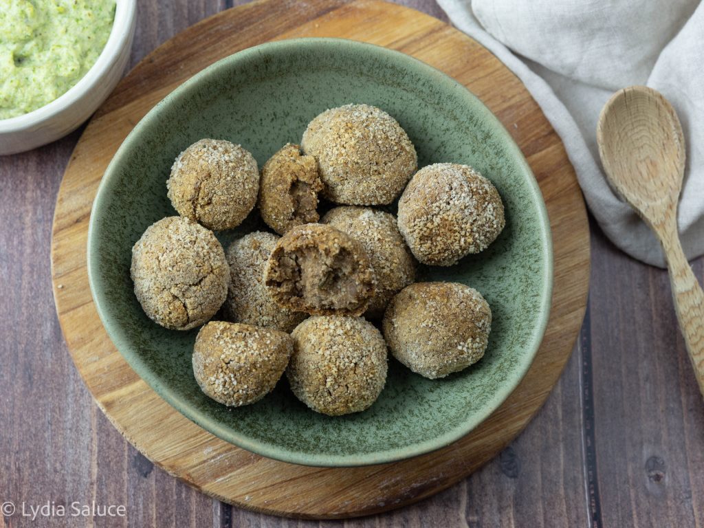Albóndigas de lentejas al horno