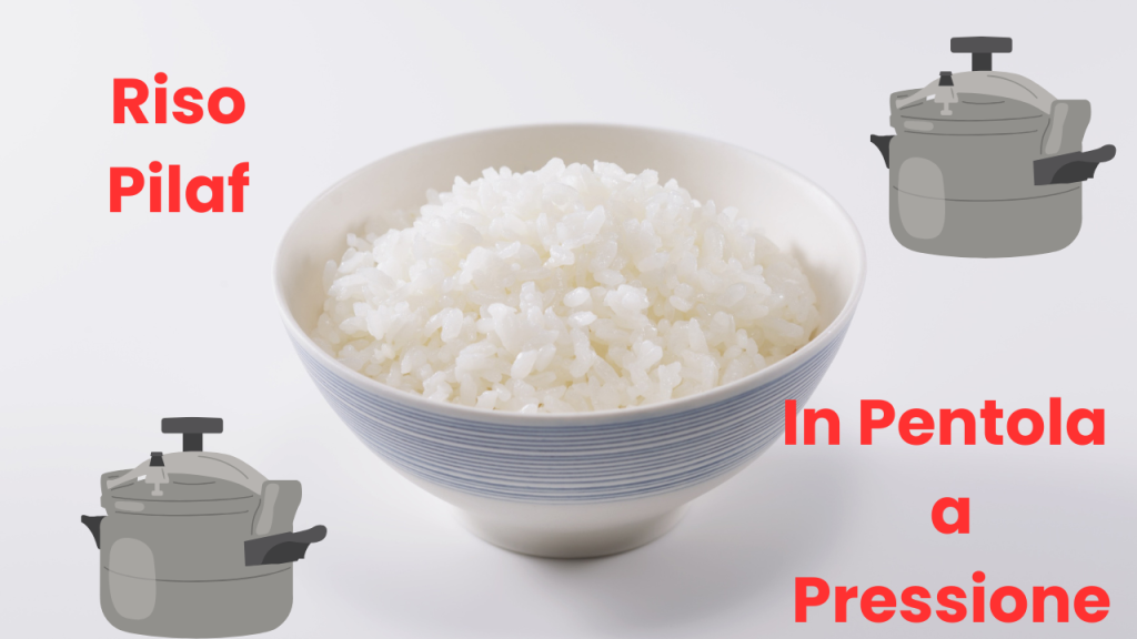 Arroz pilaf en olla a presión