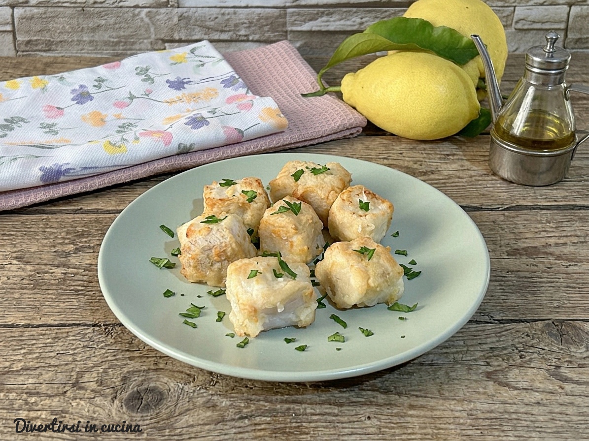 Bocados de merluza al limón