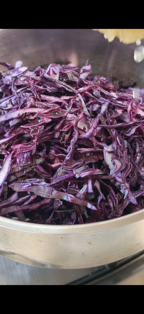 Cocemos la col morada