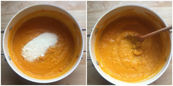 Crema calabaza y zanahorias - procedimiento 5