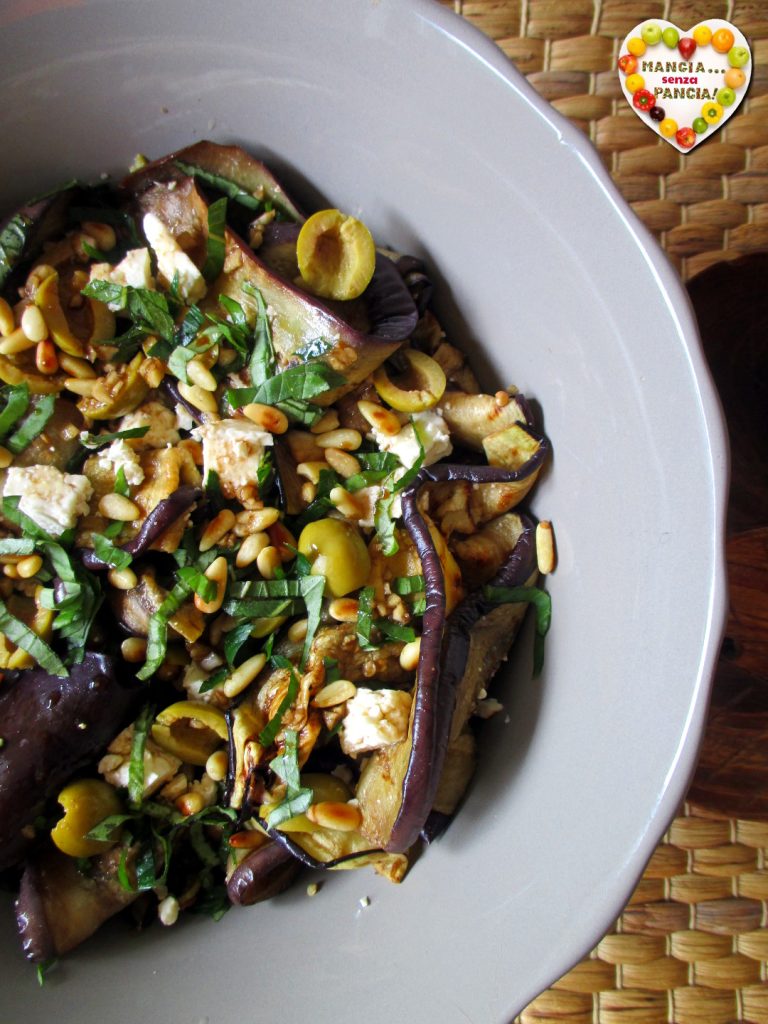 Ensalada de berenjenas a la plancha, Mangia senza Pancia
